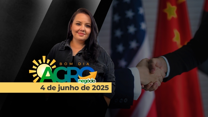 Bom Dia Agro 04/06/2025 - Pesquisa PoderData, a possível conversa entre Donald Trump e Xi Jinping, atualizações da gripe aviária e novas oportunidades para BR e China