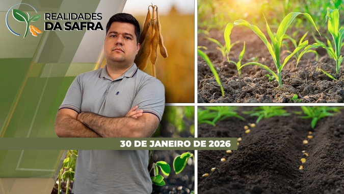 Chuvas trazem alerta para a colheita em Primavera do Leste/MT e falta de precipitações afeta desenvolvimento da soja em Passo Fundo/RS
