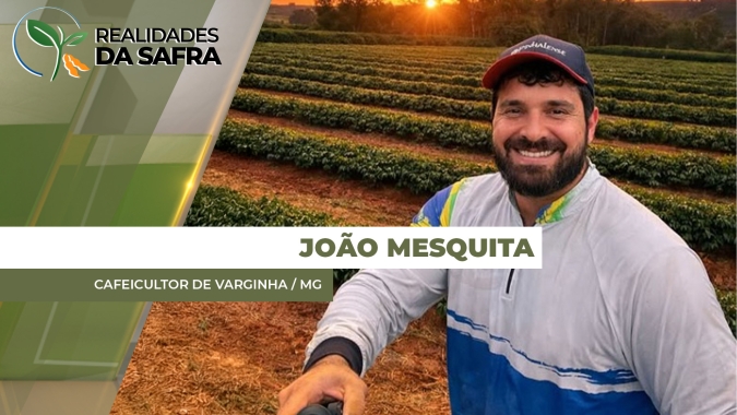 Seca e calor na floração prejudicaram desenvolvimento dos cafezais em Varginha/MG