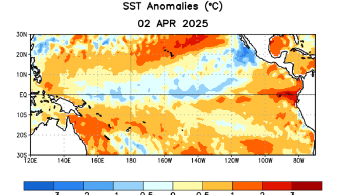 NOAA confirma fim do La Niña e retorno do período de neutralidade em nova atualização
