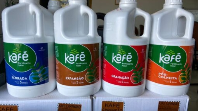 Cooxupé lança a linha Kafé, de fertilizantes foliares para cada fase da lavoura