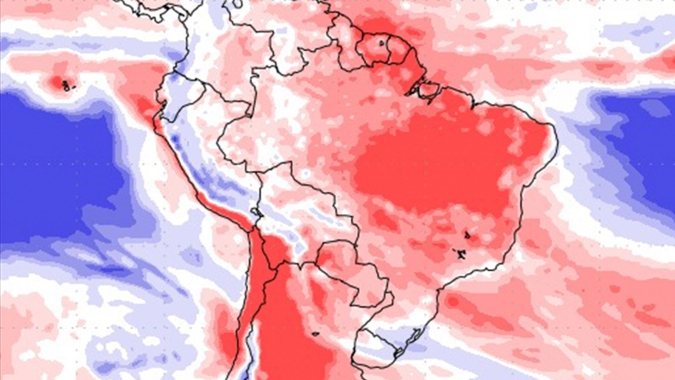 Depois das intensas chuvas, até o Sul do Brasil terá período de estiagem e elevadas temperaturas na segunda quinzena de setembro