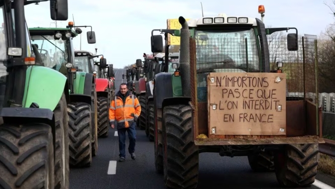 Agricultores franceses farão protestos contra acordo UE-Mercosul na próxima semana