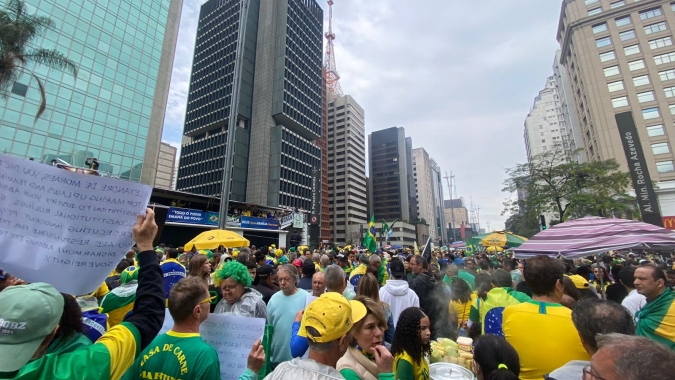 Revendedor agrícola de Itapeva-SP comparece à Av. Paulista para atos de 7 de Setembro