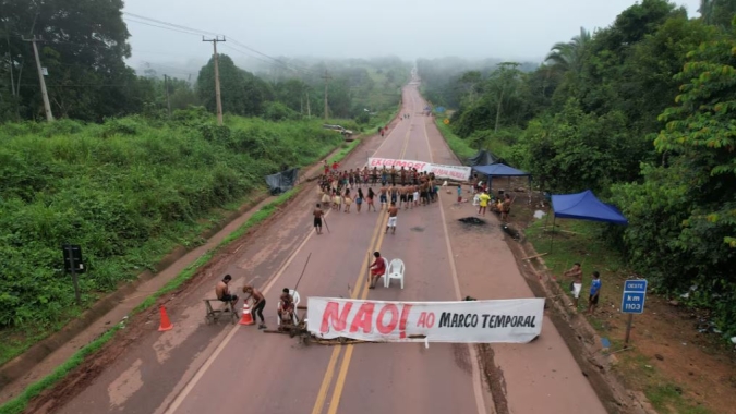Indígenas suspendem bloqueio em rota de transporte de grãos na Amazônia