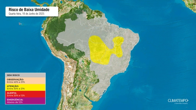 Climatempo: Outono termina com bloqueio atmosférico sobre o BR