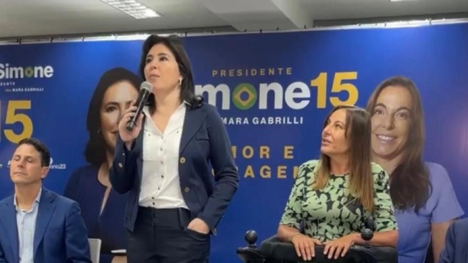 Simone Tebet confirma senadora Mara Gabrilli como candidata a vice em eleição presidencial