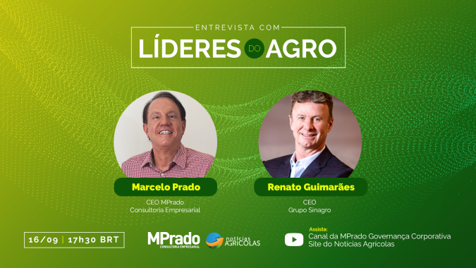 Modificações digitais nas empresas de distribuição de insumos; Marcelo Prado entrevista CEO da Sinagro