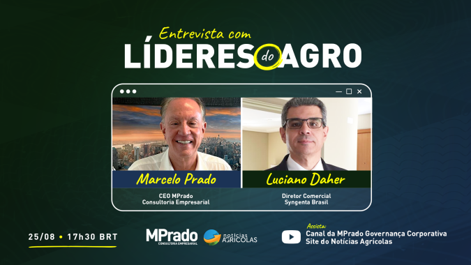 Marcelo Prado entrevista Diretor Comercial da Syngenta Brasil no Líderes do Agro