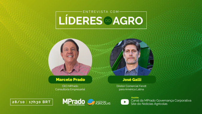 Evolução tecnológica e o futuro das máquinas agrícolas; Marcelo Prado entrevista diretor comercial da Fendt América Latina