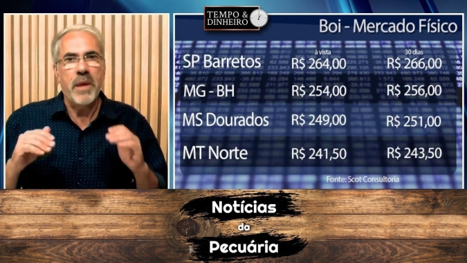 Boi vê oportunidade de travar cotações na B3 enquanto físico não reage