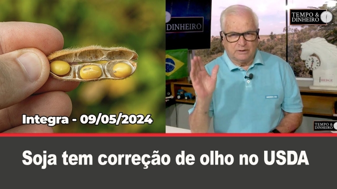 Soja tem correção de olho no USDA, enquanto dólar sobe após corte nos juros de 0,25 pp no Brasil
