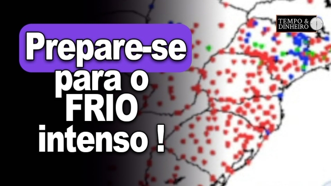 Novo ciclone extratropical vai impulsionar onda de frio no Brasil
