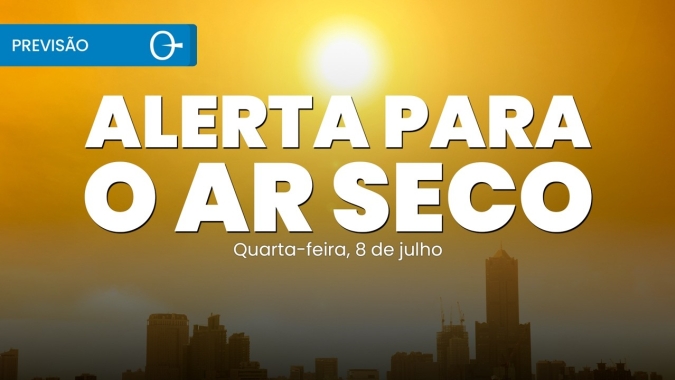 Previsão do tempo: geada continua e ar seco aumenta o risco de queimadas 08/07/2026