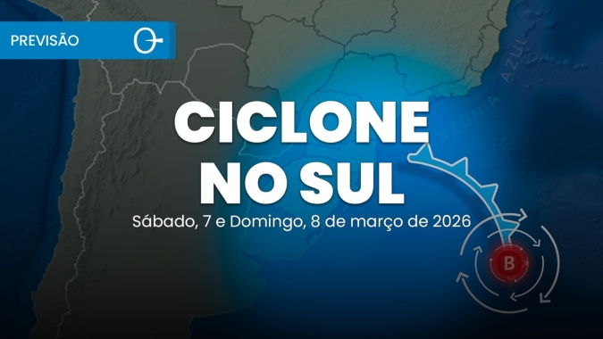 Frente Fria Avança e Traz Temporais no Fim de Semana 7 e 08/03/2026