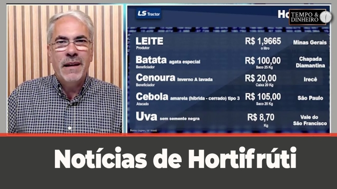 Notícias de Hortifrúti - com Sérgio Braga