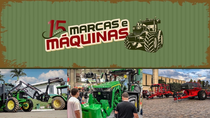 Fábrica HORSCH | Turma do Amendoim | Trator John Deere 8R eAutoPowr
