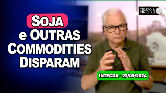 Commodities agrícolas disparam de olho no clima. Dólar oscila. Chuvas irregulares