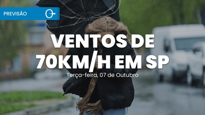 Confira a previsão do tempo para esta terça-feira (7) para todo o Brasil