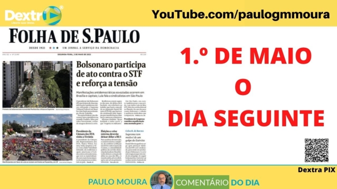 1.º  de maio: O dia seguinte, análise por Paulo Moura, cientista político do canal Dextra