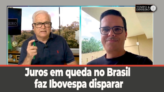 Juros em queda no Brasil faz Ibovespa disparar. Movimento pontual , afirma Maurício Belinello