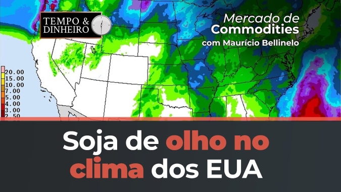 Soja de olho no clima dos EUA e produtor brasileiro sem hedge? Maurício Bellinelo comenta
