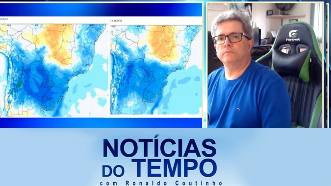 Meteorologia indica chuvas leves no  Sul e geadas pela região