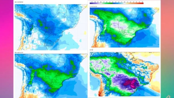 Frio histórico previsto para novembro tem geadas e prejuízos.  Chuva mal distribuída