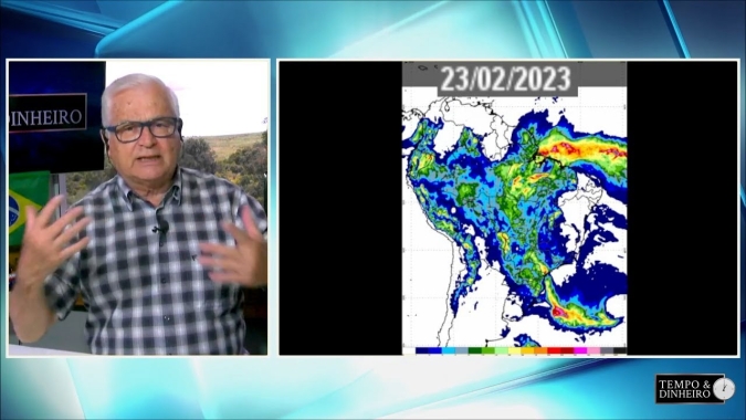 Previsão do tempo mostra temperaturas mais baixas e umidade chegando aos poucos ao Sul