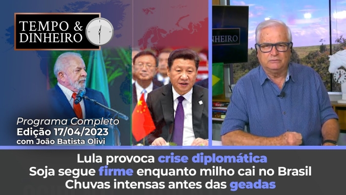 Lula provoca crise diplomática, Café sobe forte em NY Soja segue firme enquanto milho cai no Brasil
