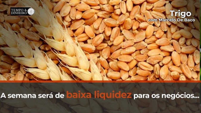 A semana será de baixa liquidez para os negócios