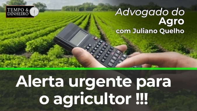 Alerta urgente para o agricultor !!