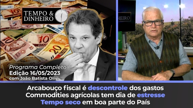 Arcabouço fiscal é descontrole dos gastos Tempo seco em boa parte do País