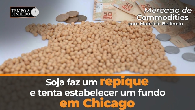Soja faz um repique e tenta estabelecer um fundo em Chicago. O que fazer?