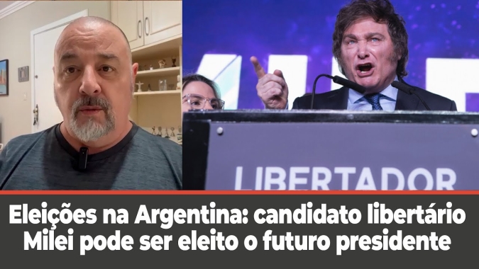 Eleições na Argentina: candidato libertário Milei pode ser eleito o futuro presidente