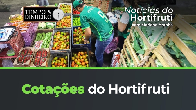 Confira as cotações do Hortifruti