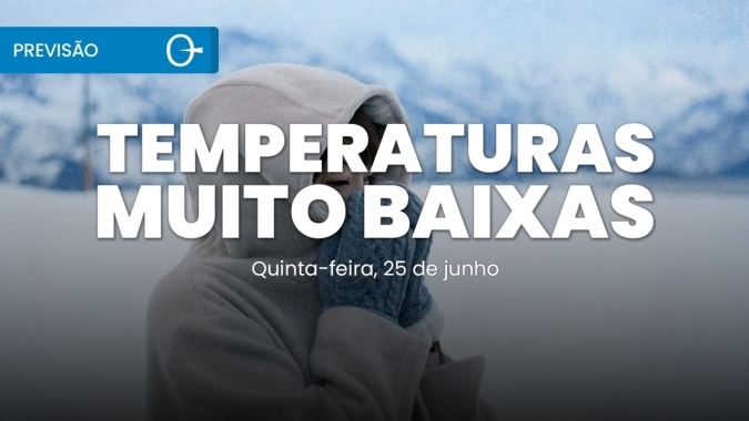 Previsão do tempo: geada ampla e alerta de temporais em SP e RJ 25/06/2026