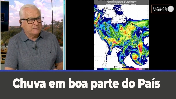 Chuva em boa parte do País enquanto ciclone subtropical estaciona na faixa litoranea