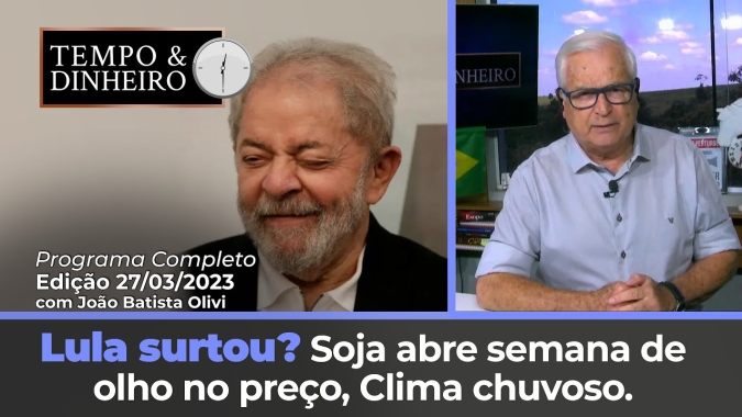 Lula surtou? Soja abre semana de olho no preço, Clima chuvoso e temperaturas ainda elevadas