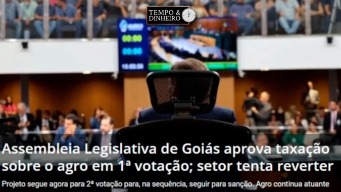 Goiás tem taxação cobrada de produtores. Vai passar