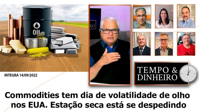 Commodities têm dia de volatilidade de olho nos EUA. Estação seca está se despedindo