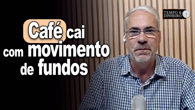 Café cai em NY e em Londres com movimento de fundos. Clima no Brasil segue no radar