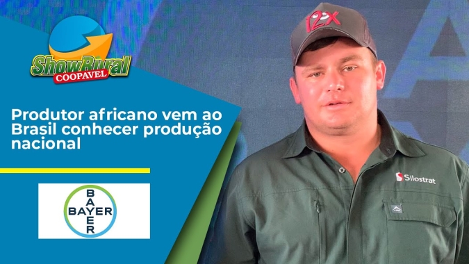 Produtor africano vem ao Brasil conhecer produção nacional