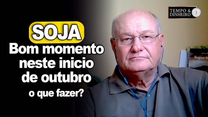 Soja segue com Cavalinho neste início de outubro, informa Vlamir Brandalizze