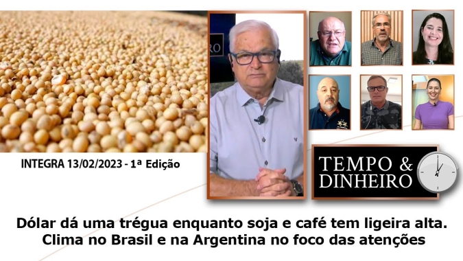 Dólar dá uma trégua enquanto soja e café tem ligeira alta. Argentina no foco das atenções
