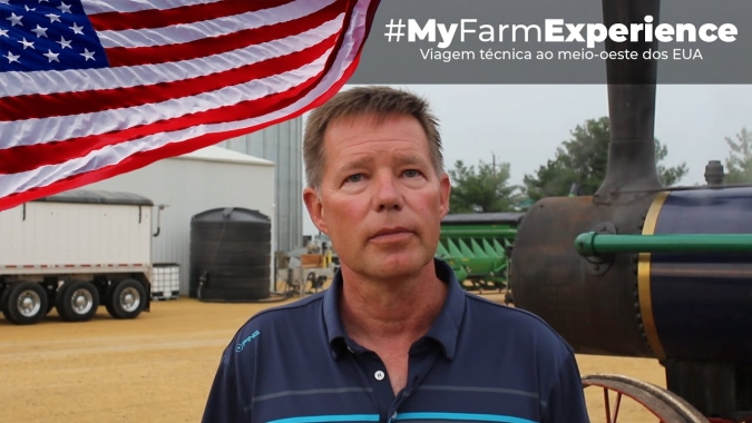 Produtor de soja e milho do estado de Iowa explica irregularidade climática e situação atual da sua lavoura e outras na região