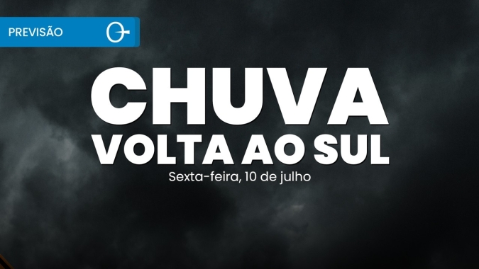 Previsão do tempo: frente fria muda o tempo no Sul e frio volta no fim do dia 10/07/2026