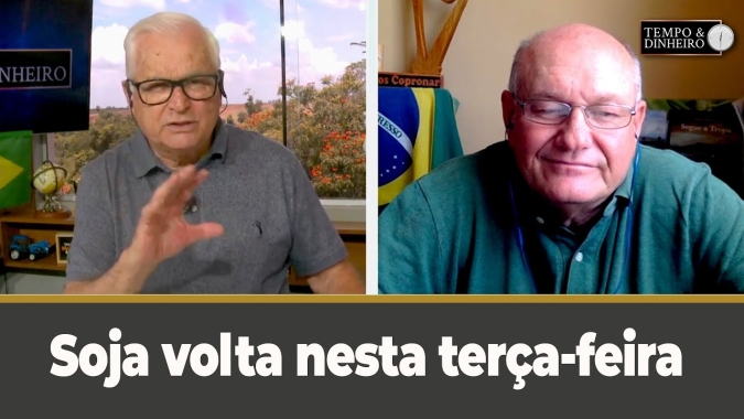 Soja volta nesta terça-feira