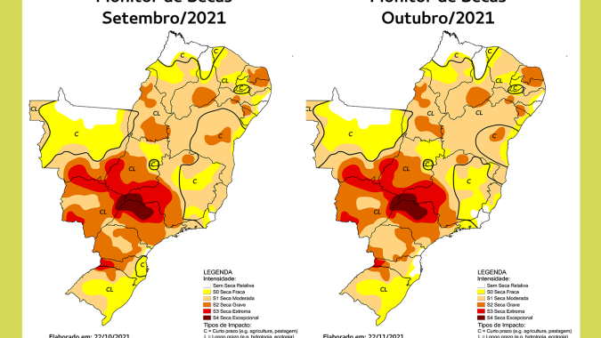 Monitor de Secas registra abrandamento do fenômeno no Sudeste e alerta para as condições em São Paulo