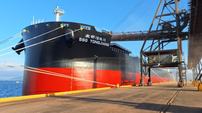 Porto de São Francisco, em Santa Catarina, é o destino escolhido para viagem inaugural de cargueiro chinês